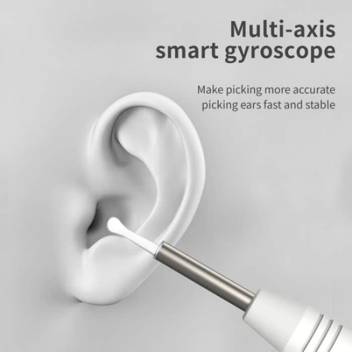 W1 Smart WiFi Ear Pick Reinigungsset Werkzeug zum Entfernen von Ohrenschmalz mit LED-Licht, W1 – Bild 2