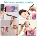 W1 Smart WiFi Ear Pick Reinigungsset Werkzeug zum Entfernen von Ohrenschmalz mit LED-Licht, W1 – Bild 5