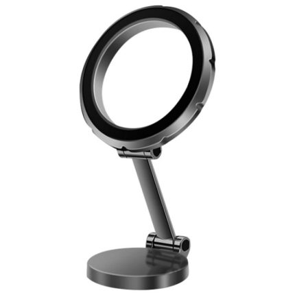 G118 1080-Grad drehbarer, zusammenklappbarer magnetischer Telefonhalter, Armaturenbrett-Saugnapf-Autohalterung, G118 (Gray), G118 (Silver)
