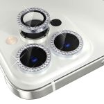 NORTHJO Kameraobjektivschutz aus gehärtetem Glas, Metall-Strass-Ringfolie, For iPhone 15 Pro / 15 Pro Max – Bild 3