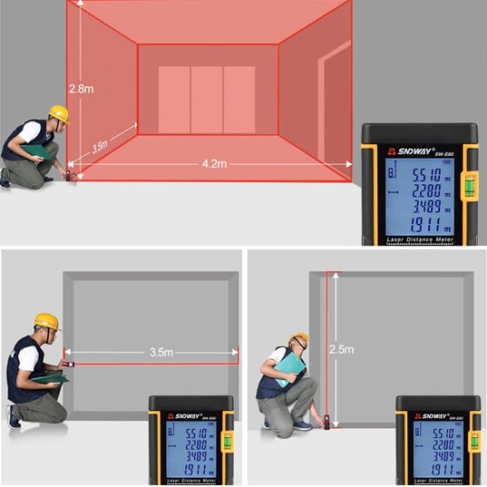 SNDWAY Handlaser-Entfernungsmesser SW-E80 – Bild 8