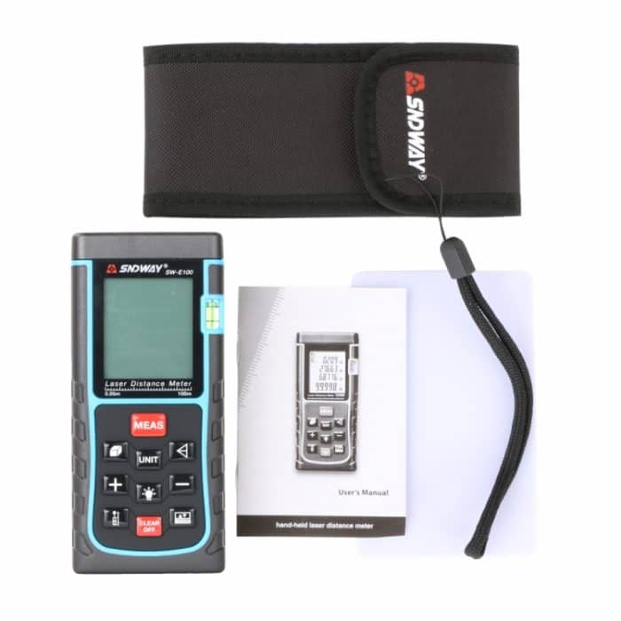 SNDWAY Handheld Laser Entfernungsmesser SW-E100 – Bild 4