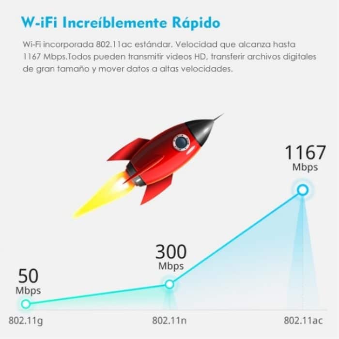 WAVLINK WN579X3 mit 5 dBi-Antennen AC1200 WLAN-Router 2,4 G/5 G Dualband-WLAN-Repeater, US Plug, EU Plug, AU Plug – Bild 6