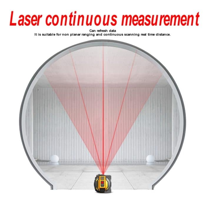 SNDWAY SW-TM40 40m Digital Range Finder Laser Entfernungszählerband Multifunktions-selbsthemmendes Handwerkzeuggerät – Bild 4