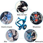 JUNSUNMAY Fahrrad-Getränkehalter, Käfige, Fahrrad-Wasserflasche, Halterung aus Aluminiumlegierung, With Rotation Base, Without Rotation Base – Bild 5