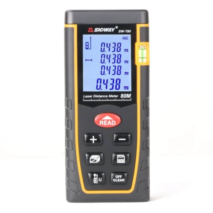 SYA002450.jpg SNDWAY Entfernungsmesser Laser Hand Entfernungsmesser SW-T80 – Bild 1