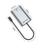 WAVLINK WL-UTA02H Multi-Screen-Extender-Konverter Thunderbolt 3 auf Dual-HDMI-Adapter – Bild 4