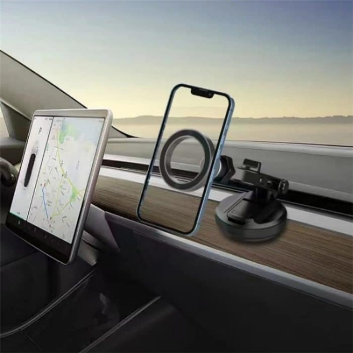 Auto-Armaturenbrett/Windschutzscheibe, kompatibel mit Magnet-Telefonhalter, Saugnapf-Basis – Bild 6