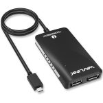 WAVLINK WL-UTA01D Typ-C Thunderbolt 3 zu Dual DisplayPort Adapter Splitter Konverter