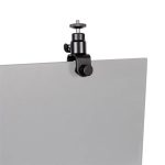 C038 Für Live-Übertragungen, Konferenzen, 1/4-Schraube, Aluminiumlegierung, Laptop-Monitor-Clip, Fülllichthalter – Bild 3