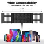 NS-06A 360 Grad drehbarer, robuster, verstellbarer Desktop-Tablet-Halter – Bild 2