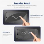 5 Stück ENKAY Hat-Prince 360-Grad-Anti-Peeping-Privatsphäre Vollbild-Hartglasfolie, For iPhone 15 Pro Max, For iPhone 15 Pro, For iPhone 15 Plus, For iPhone 15, For iPhone 14 Plus, For iPhone 14, For iPhone 14 Pro, For iPhone 14 Pro Max – Bild 9