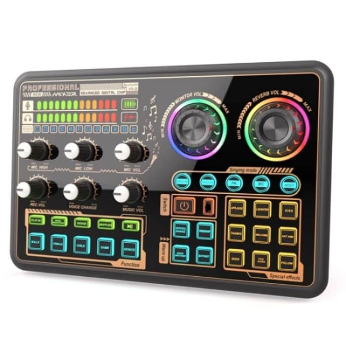 SYA0025384.jpg SK600 Multifunktionale Live-Soundkarte, professioneller Audio-Mixer – Bild 1