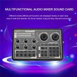 SK600 Multifunktionale Live-Soundkarte, professioneller Audio-Mixer – Bild 3