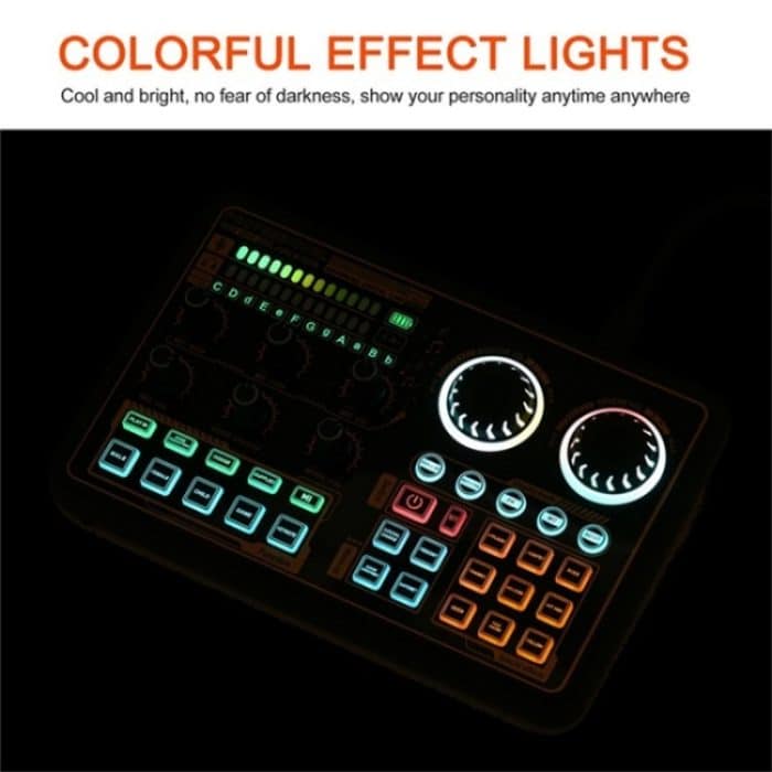 SK600 Multifunktionale Live-Soundkarte, professioneller Audio-Mixer – Bild 5