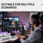 X7 48V Live Broadcast Audio Mixer Professionelle Mikrofon Live Soundkarte – Bild 7