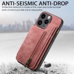 Retro-Handyhülle aus Leder mit Reißverschluss auf der Rückseite, For iPhone 11 Pro  Max, For iPhone 11, For iPhone 11 Pro, For iPhone X / XS – Bild 2