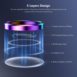 ENKAY Hat-Prince AR 9H hintere Linse aus gehärtetem Glas aus Aluminiumlegierung, For iPhone 15 / 15 Plus – Bild 5