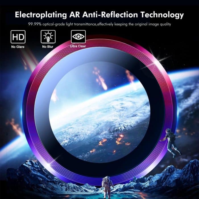 ENKAY Hat-Prince AR 9H hintere Linse aus gehärtetem Glas aus Aluminiumlegierung, For iPhone 13 Pro / 13 Pro Max – Bild 2