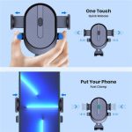 D23+CF Auto-Klimaanlage-Steckdose, Navigation, Handy-Rotationshalter – Bild 3