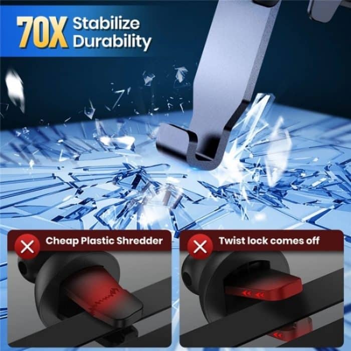 D23+CF Auto-Klimaanlage-Steckdose, Navigation, Handy-Rotationshalter – Bild 4