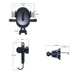 D23+CF Auto-Klimaanlage-Steckdose, Navigation, Handy-Rotationshalter – Bild 8