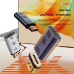 Typ-C-Buchse auf HDMI 2.0-Stecker, Konverter-Adapter, 4K 60 Hz HD, magnetischer Stecker – Bild 3