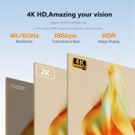 Typ-C-Buchse auf HDMI 2.0-Stecker, Konverter-Adapter, 4K 60 Hz HD, magnetischer Stecker – Bild 6