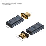 Typ-C-Buchse auf HDMI 2.0-Stecker, Konverter-Adapter, 4K 60 Hz HD, magnetischer Stecker – Bild 7