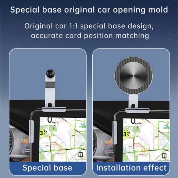 P10 für New Energy Vehicle, Aluminiumlegierung, Bildschirmbasis, Navigationshalterung – Bild 3