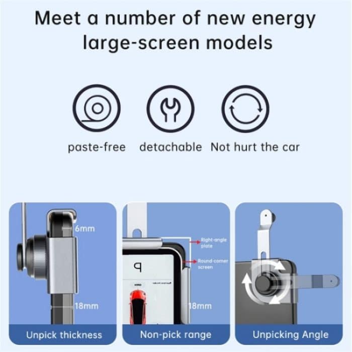 P10 für New Energy Vehicle, Aluminiumlegierung, Bildschirmbasis, Navigationshalterung – Bild 6
