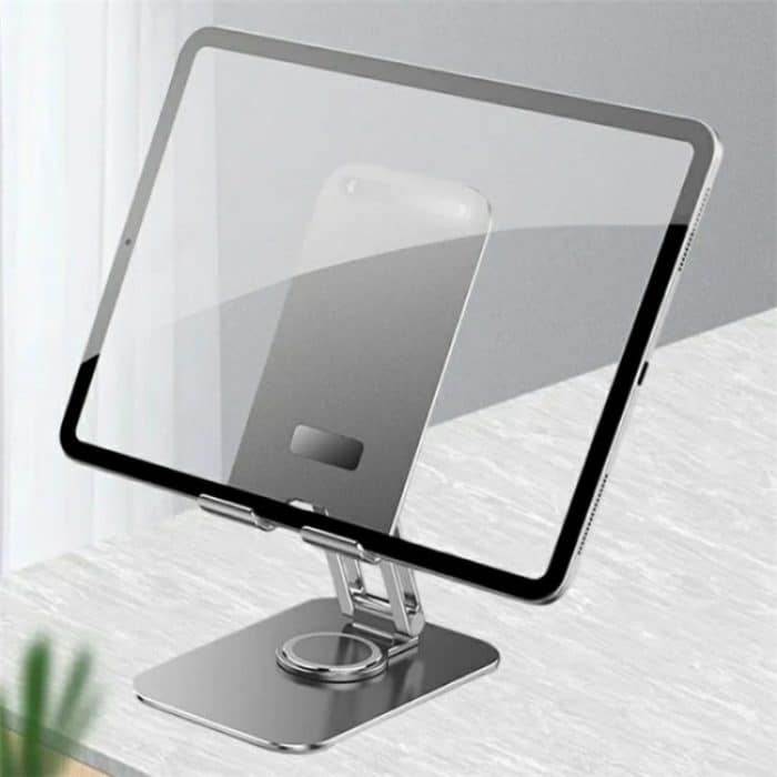 JMARY MK-61 Drehbarer Handy-Tablet-Halter aus Aluminiumlegierung für den Schreibtisch – Bild 7