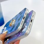 Galvanisierte Laser-Schmetterlings-Ringhalter-Telefonhülle, For iPhone 15 Pro Max, For iPhone 15 Pro, For iPhone 15, For iPhone 14 – Bild 7