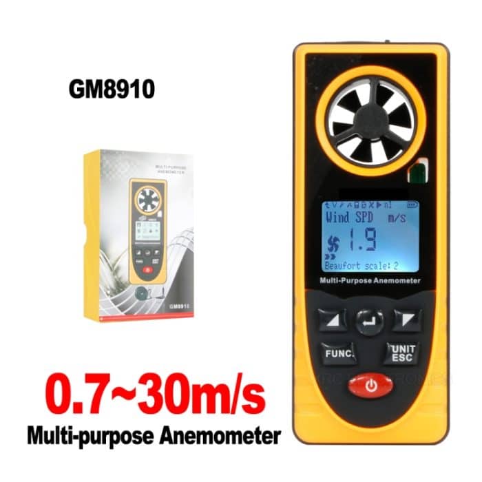 GM8910 Mehrzweck-Anemometer – Bild 2