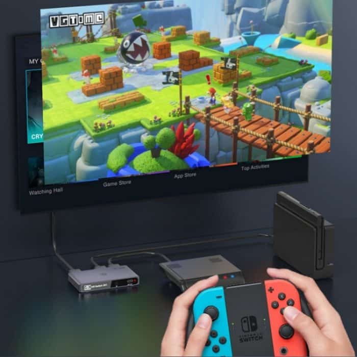 Q301 4K / 60hz HD Video Aluminium Legierung Adapter 3 Eingang 1 Ausgang HDMI Switcher – Bild 8