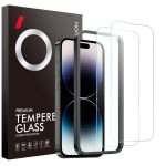 NORTHJO 2 Stück A++ Displayschutzfolie aus gehärtetem Glas mit Installationsrahmen, For iPhone 14 Pro, For iPhone 14 Pro Max