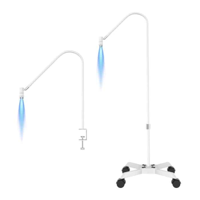 SYA002620101A.jpg HD-AL20 Schönheits-UV-Lampe aus Aluminiumlegierung für Wimpernverlängerungen, Fußpedalsteuerung – Bild 1