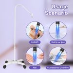 HD-AL20 Schönheits-UV-Lampe aus Aluminiumlegierung für Wimpernverlängerungen, Fußpedalsteuerung – Bild 9