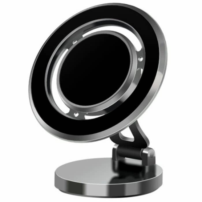 SYA002633401A.jpg G168 Drehbarer Handyständer Auto Armaturenbrett Windschutzscheibe Magnetischer Telefonhalter, G168 Grey, G168 Silver – Bild 1