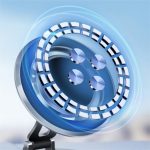 G168 Drehbarer Handyständer Auto Armaturenbrett Windschutzscheibe Magnetischer Telefonhalter, G168 Grey, G168 Silver – Bild 3