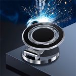 G168 Drehbarer Handyständer Auto Armaturenbrett Windschutzscheibe Magnetischer Telefonhalter, G168 Grey, G168 Silver – Bild 7