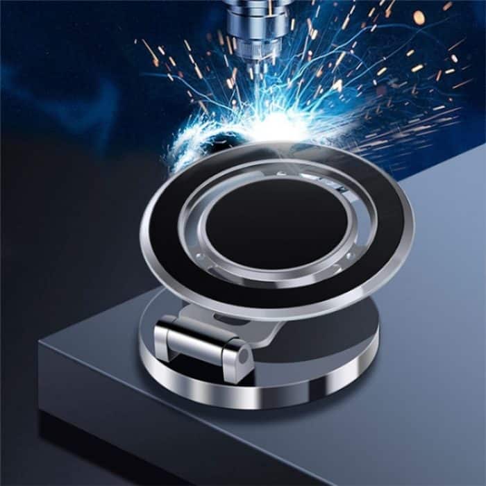 G168 Drehbarer Handyständer Auto Armaturenbrett Windschutzscheibe Magnetischer Telefonhalter, G168 Grey, G168 Silver – Bild 7