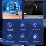 G168 Drehbarer Handyständer Auto Armaturenbrett Windschutzscheibe Magnetischer Telefonhalter, G168 Grey, G168 Silver – Bild 9