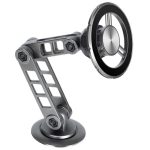 G198 Verstellbarer Roboterarm-Handyständer Auto Armaturenbrett Windschutzscheibe Magnetischer Telefonhalter, G198 Grey, G198 Silver