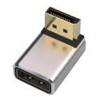 JUNSUNMAY 8K 60Hz PD1.4 DisplayPort-Stecker auf DisplayPort-Buchse-Adapterkonverter, Up, Down, Left, Right