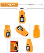 GM270 Digital Contact IR Infrarot-Lasertemperatur-Thermometer – Bild 6