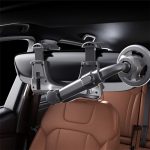 23-H06 Magnetische Telefon Halterung Einstellbare Winkel Auto Rückspiegel Halterung – Bild 3