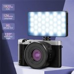 M1SE 12 Effekte RGB Fotografie Lampe 0,96-Zoll-TFT-Bildschirm Tasche Fülllicht – Bild 2