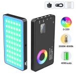 M1SE 12 Effekte RGB Fotografie Lampe 0,96-Zoll-TFT-Bildschirm Tasche Fülllicht – Bild 3