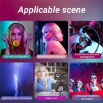 M1SE 12 Effekte RGB Fotografie Lampe 0,96-Zoll-TFT-Bildschirm Tasche Fülllicht – Bild 7